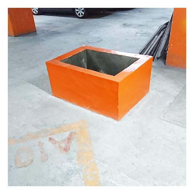 仁愛路魏先生-泥作工程-除了水箱口的改善工程外，我們還對地下室出口處的排水孔進行了專業維修